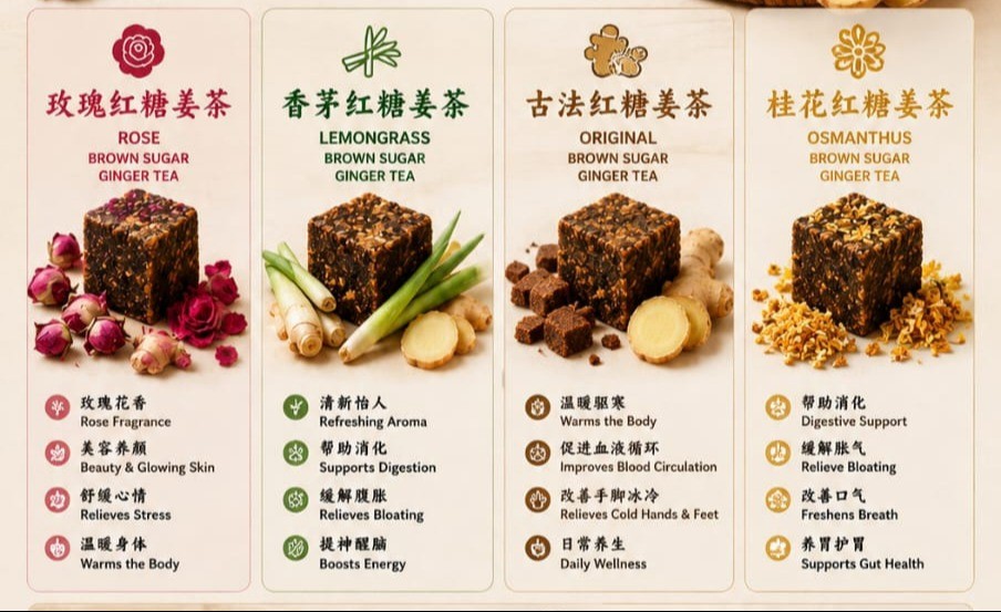 【HOMEMADE】Ginger Tea Series