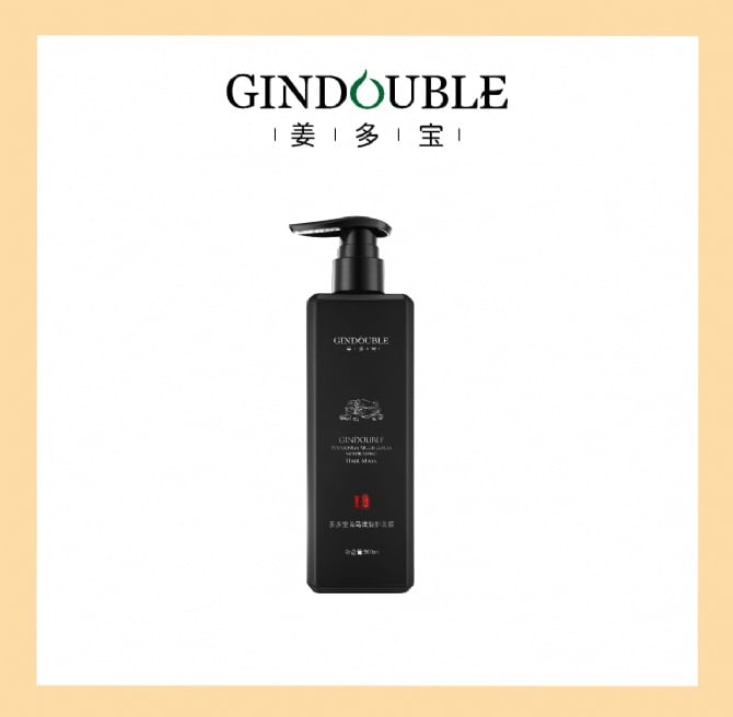 【GINDOUBLE】Polygonum Multiflorum Moisturizing Hair Mask
